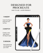 Procreate Fashion Figure Pack